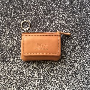 NWT Fossil leather small wallet